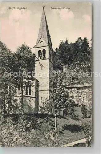 AK / Ansichtskarte Berchtesgaden Protestantische Kirche  Kat. Berchtesgaden
