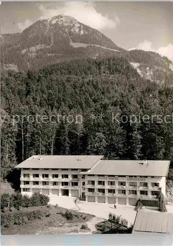 AK / Ansichtskarte Berchtesgaden Koenigssee Sport Hotel Koenigssee Kat. Berchtesgaden