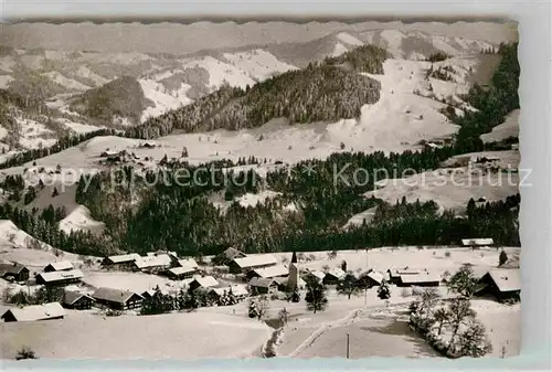 AK / Ansichtskarte Steibis Panorama Kat. Oberstaufen