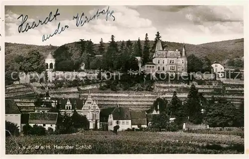 AK / Ansichtskarte Neustadt Haardt Haardter Schloss Kat. Neustadt an der Weinstr.