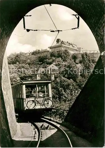 AK / Ansichtskarte Bergbahn Dresden Bad Weisser Hirsch Gaststaette Luisenhof  Kat. Bergbahn