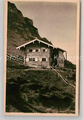 AK / Ansichtskarte Oberstaufen Staufnerhaus am Hochgrat Allgaeuer Alpen Kat. Oberstaufen