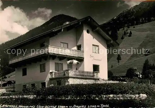 AK / Ansichtskarte Lermoos Tirol Haus Sonnenhuegel Kat. Lermoos