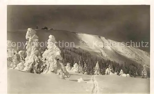 AK / Ansichtskarte Feldberg Schwarzwald Zastler tief verschneit Winterlandschaft Kat. Feldberg (Schwarzwald)