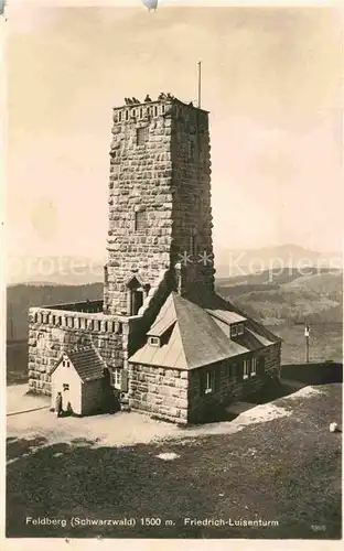 AK / Ansichtskarte Feldberg Schwarzwald Feldbergturm Aussichtsturm Friedrich Luisen Turm Kat. Feldberg (Schwarzwald)