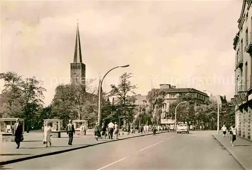 AK / Ansichtskarte Bitterfeld Walther Rathenau Strasse Kat. Bitterfeld