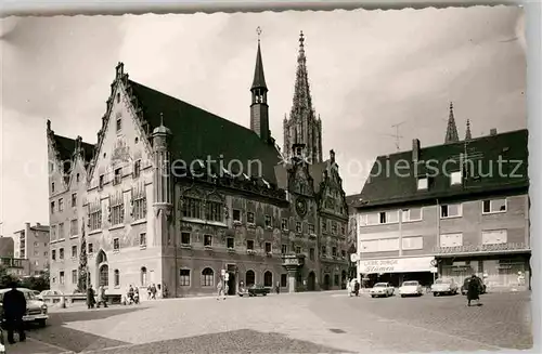 AK / Ansichtskarte Ulm Donau Muenster Rathaus Kat. Ulm