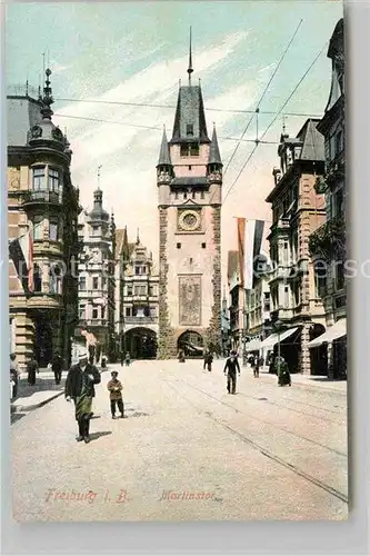 AK / Ansichtskarte Freiburg Breisgau Martinstor Kat. Freiburg im Breisgau