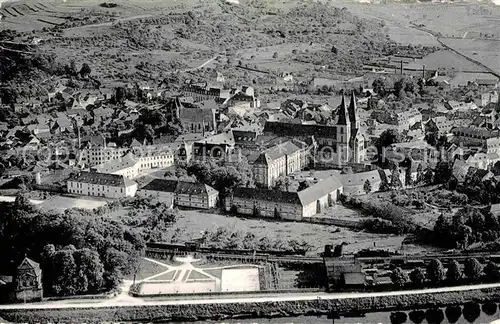 AK / Ansichtskarte Echternach Basilique Palais abbatial vue aerienne Kat. Luxemburg