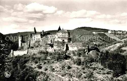 AK / Ansichtskarte Vianden Le Chateau et le Sanatorium