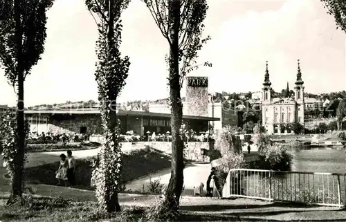 AK / Ansichtskarte Budapest Kosztolanyi Dezsoe ter Park etterem Kat. Budapest