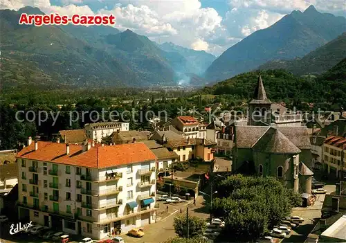 AK / Ansichtskarte Argeles Gazost La Ville Lycee Climatique Hautes Pyrenees Kat. Argeles Gazost