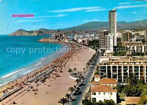 AK / Ansichtskarte Benidorm Playa de Levante Strand Kueste Kat. Costa Blanca Spanien