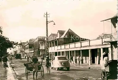 AK / Ansichtskarte Tamatave Madagascar Rue du Commerce