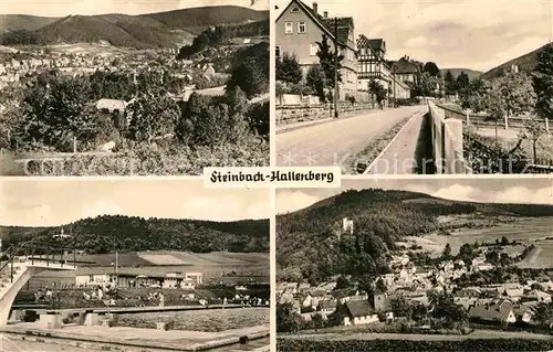 AK / Ansichtskarte Steinbach Hallenberg Freibad  Kat. Steinbach Hallenberg