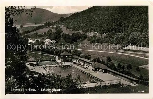 AK / Ansichtskarte Leutenberg Thueringen Schwimmbad  Kat. Leutenberg