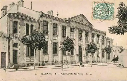 AK / Ansichtskarte Marans Charente Maritime Ecole Communale des Filles  Kat. Marans