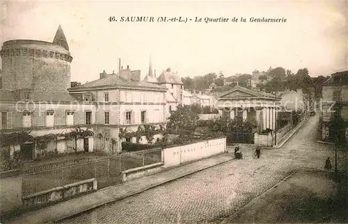 AK / Ansichtskarte Saumur Quartier de la Gendarmerie  Kat. Saumur
