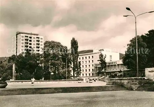 AK / Ansichtskarte Suhl Thueringer Wald Hochhaus Hotel Thueringer Tourist  Kat. Suhl