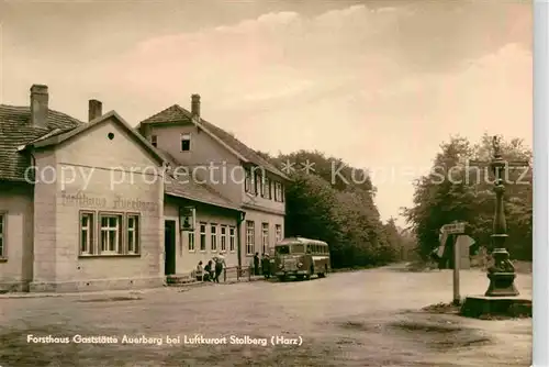 AK / Ansichtskarte Stolberg Harz Forsthaus Gaststaette Auerberg Kat. Stolberg Harz