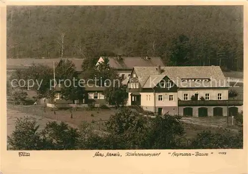 AK / Ansichtskarte Kleinhennersdorf Heymann Baude Kat. Gohrisch