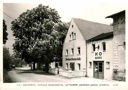 AK / Ansichtskarte Gohrisch HO Gaststaette Kurhaus Sennerhuette  Kat. Gohrisch