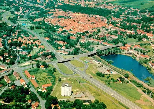 AK / Ansichtskarte Osterode Harz Fliegeraufnahme Kat. Osterode am Harz