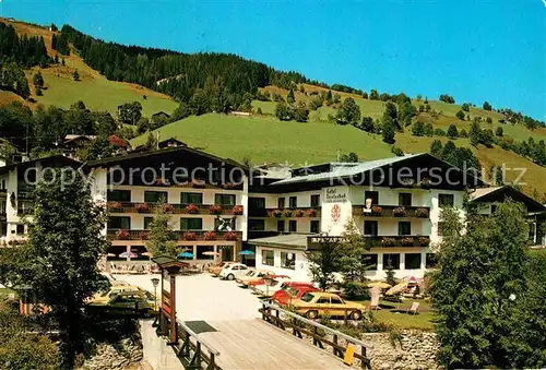AK / Ansichtskarte Hinterglemm Saalbach Hotel Tirolerhof 