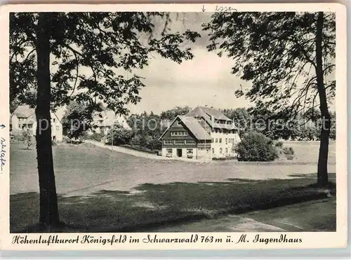 AK / Ansichtskarte Koenigsfeld Schwarzwald Jugendhaus  Kat. Koenigsfeld im Schwarzwald