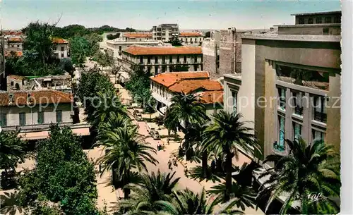 AK / Ansichtskarte Bel Abbes Theater Boulevard de la Republique Kat. Algerien