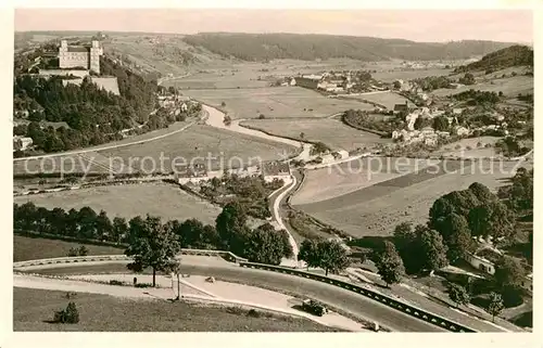 AK / Ansichtskarte Eichstaett Oberbayern Blick zur Willibaldsburg Kat. Eichstaett