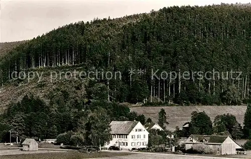 AK / Ansichtskarte Enzkloesterle Gasthaus Pension zum Anker Kat. Enzkloesterle