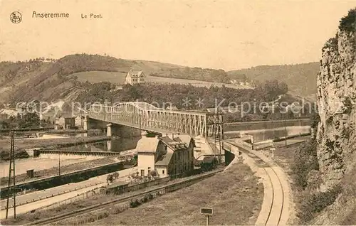 AK / Ansichtskarte Anseremme Le Pont Kat. 