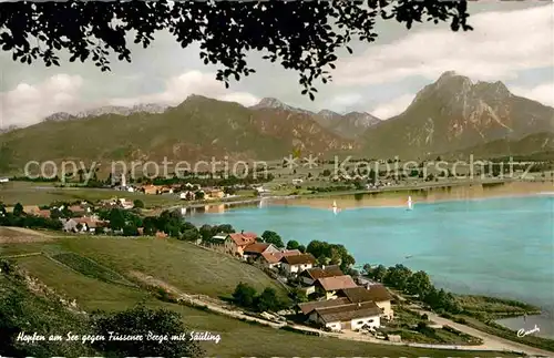 AK / Ansichtskarte Hopfen See Panorama  Kat. Fuessen