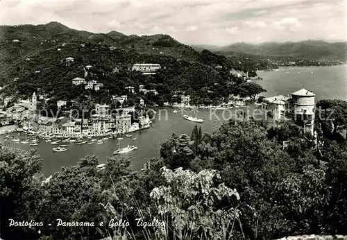 AK / Ansichtskarte Portofino Liguria Panorama  Kat. Portofino