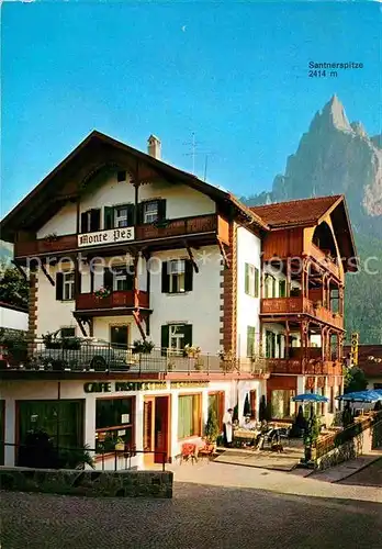 AK / Ansichtskarte Seis am Schlern Hotel Monte Pez Kat. Siusi allo Sciliar Kastelruth Suedtirol