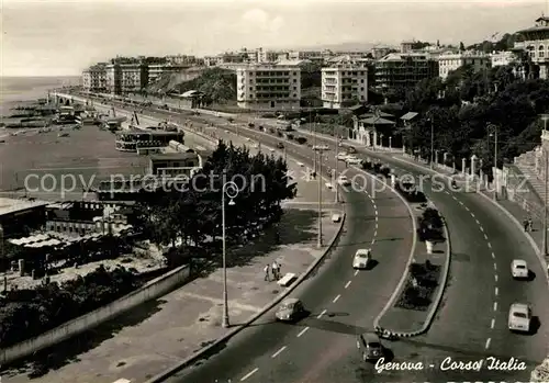 AK / Ansichtskarte Genova Genua Liguria Corso Italia Kat. Genova