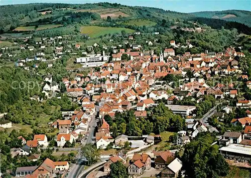 AK / Ansichtskarte Spangenberg Hessen Fliegeraufnahme Kat. Spangenberg