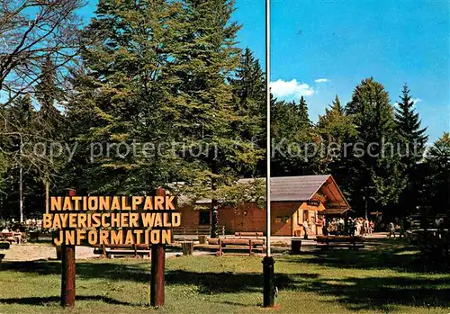 AK / Ansichtskarte Nationalpark Bayerischer Wald Information Kat. Natur