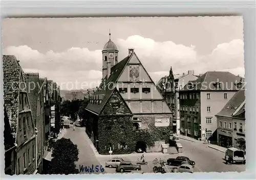 AK / Ansichtskarte Weiden Oberpfalz Altstadt Rathaus Kat. Weiden i.d.OPf.