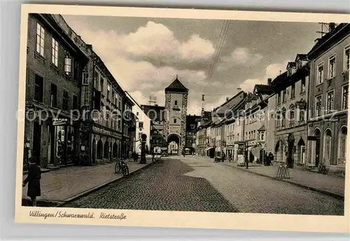 AK / Ansichtskarte Villingen Schwenningen Rietstrasse Kat. Villingen Schwenningen