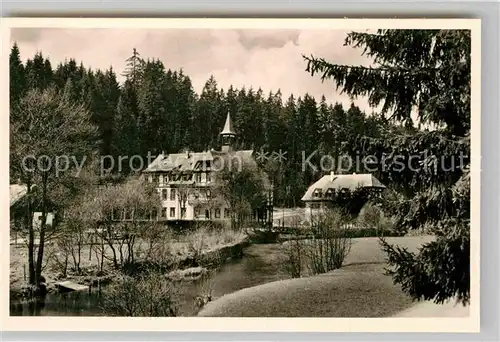 AK / Ansichtskarte Villingen Schwenningen Haus Annelie Ferienheim Grundig Radio Werke Kat. Villingen Schwenningen