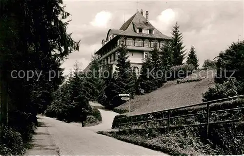 AK / Ansichtskarte Freudenstadt Kurhaus Teuchelwald Kat. Freudenstadt