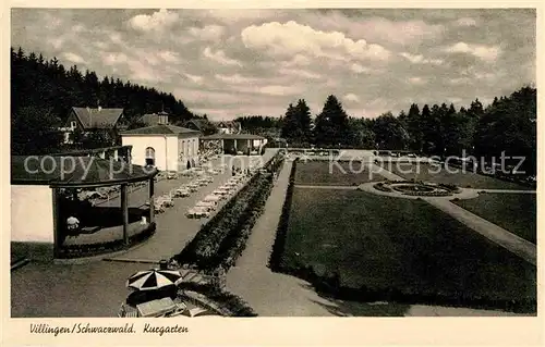 AK / Ansichtskarte Villingen Schwenningen Kurgarten Kat. Villingen Schwenningen