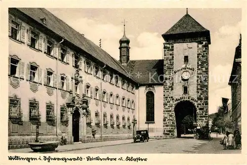 AK / Ansichtskarte Villingen Schwenningen Tor Kat. Villingen Schwenningen