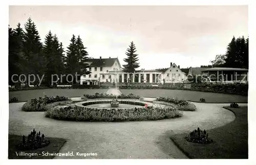 AK / Ansichtskarte Villingen Schwenningen Kurgarten Kat. Villingen Schwenningen