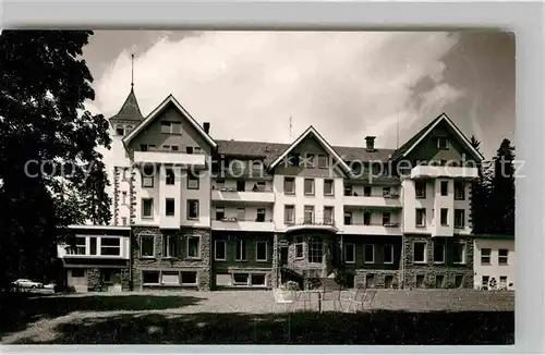 AK / Ansichtskarte Villingen Schwenningen Hotel Tannenhoehe Kat. Villingen Schwenningen