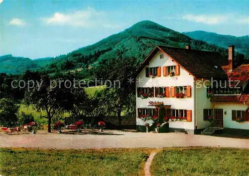 AK / Ansichtskarte Durbach Gasthaus Pension Rebstock Kat. Durbach Schwarzwald