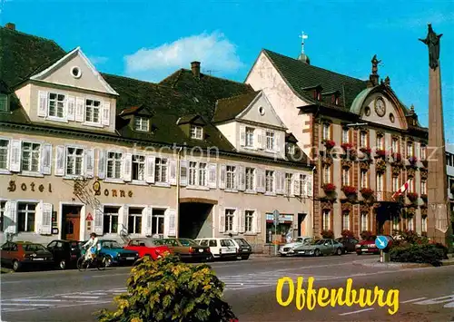 AK / Ansichtskarte Offenburg Hotel Sonne Historisches Haus 16. Jdht. Kat. Offenburg