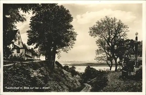 AK / Ansichtskarte ueberlingen Bodensee Hoehengasthof Haldenhof  Kat. ueberlingen